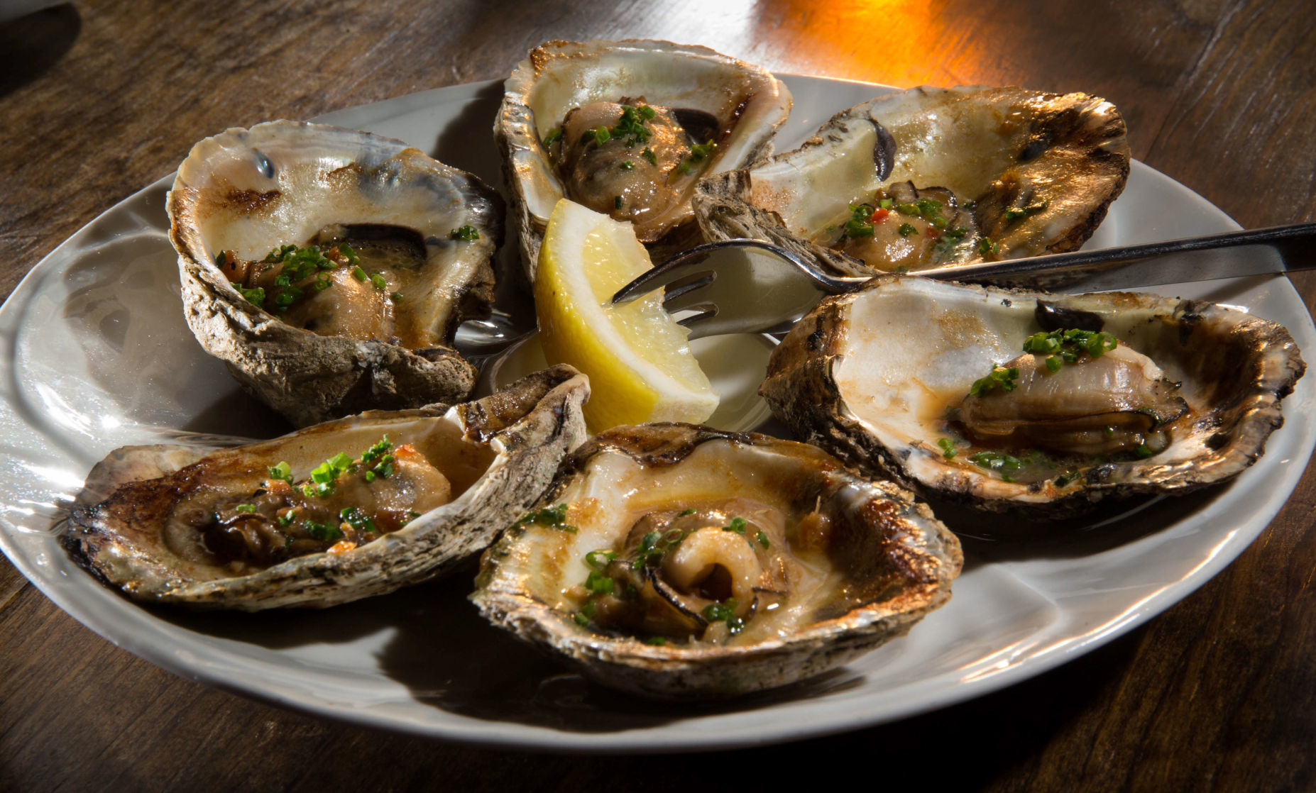 Plank's oysters